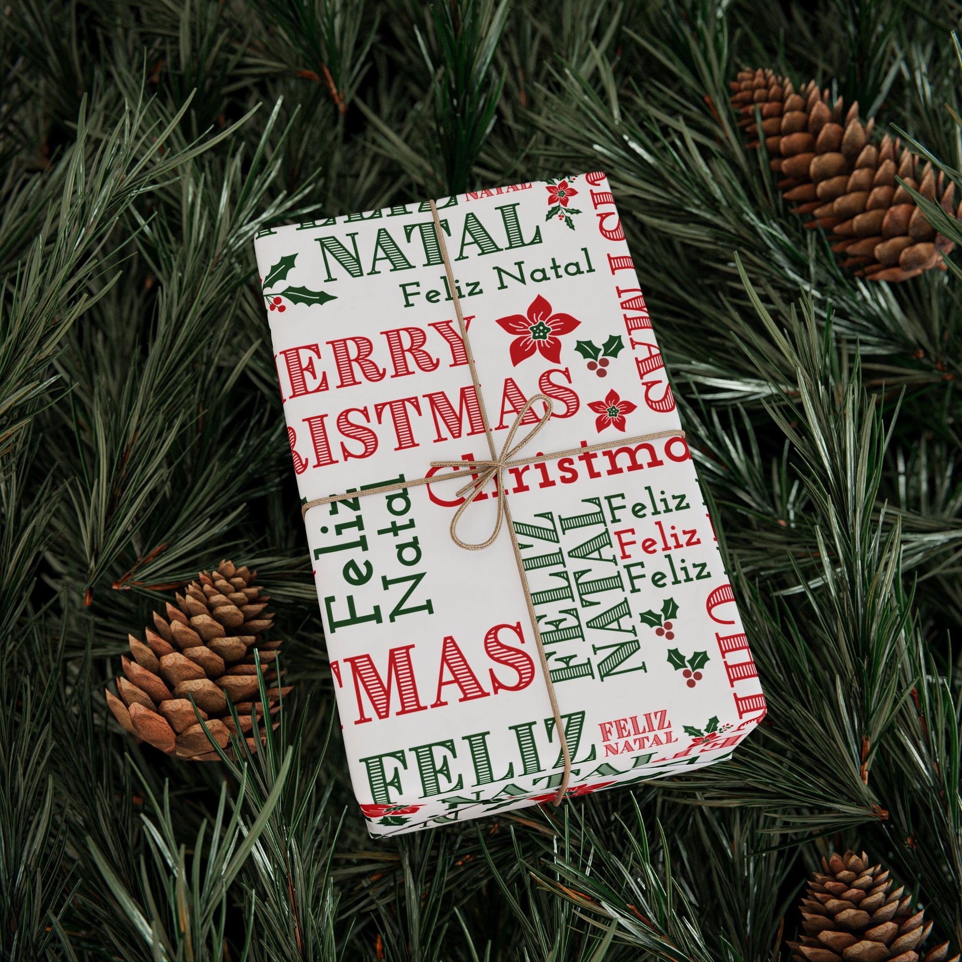 Feliz Natal Wrapping Paper