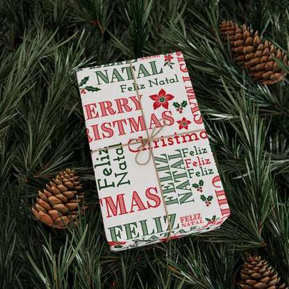 Feliz Natal Wrapping Paper