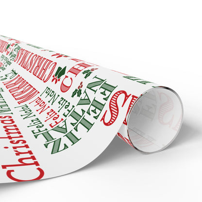 Feliz Natal Festive Wrapping Paper
