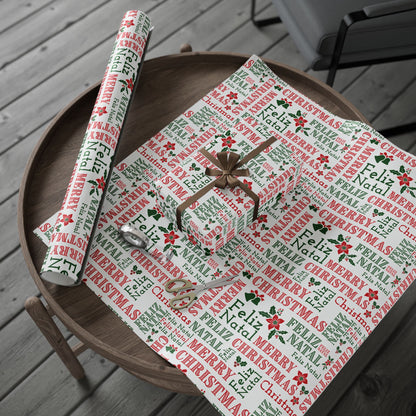 Feliz Natal Festive Wrapping Paper