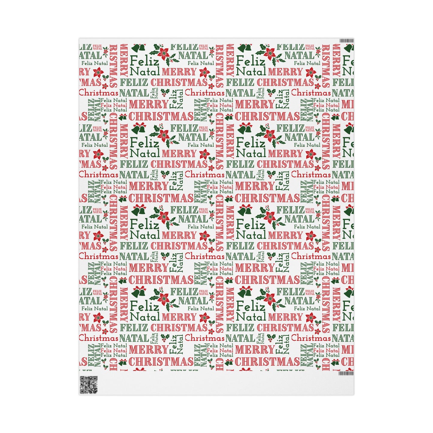 Feliz Natal Festive Wrapping Paper