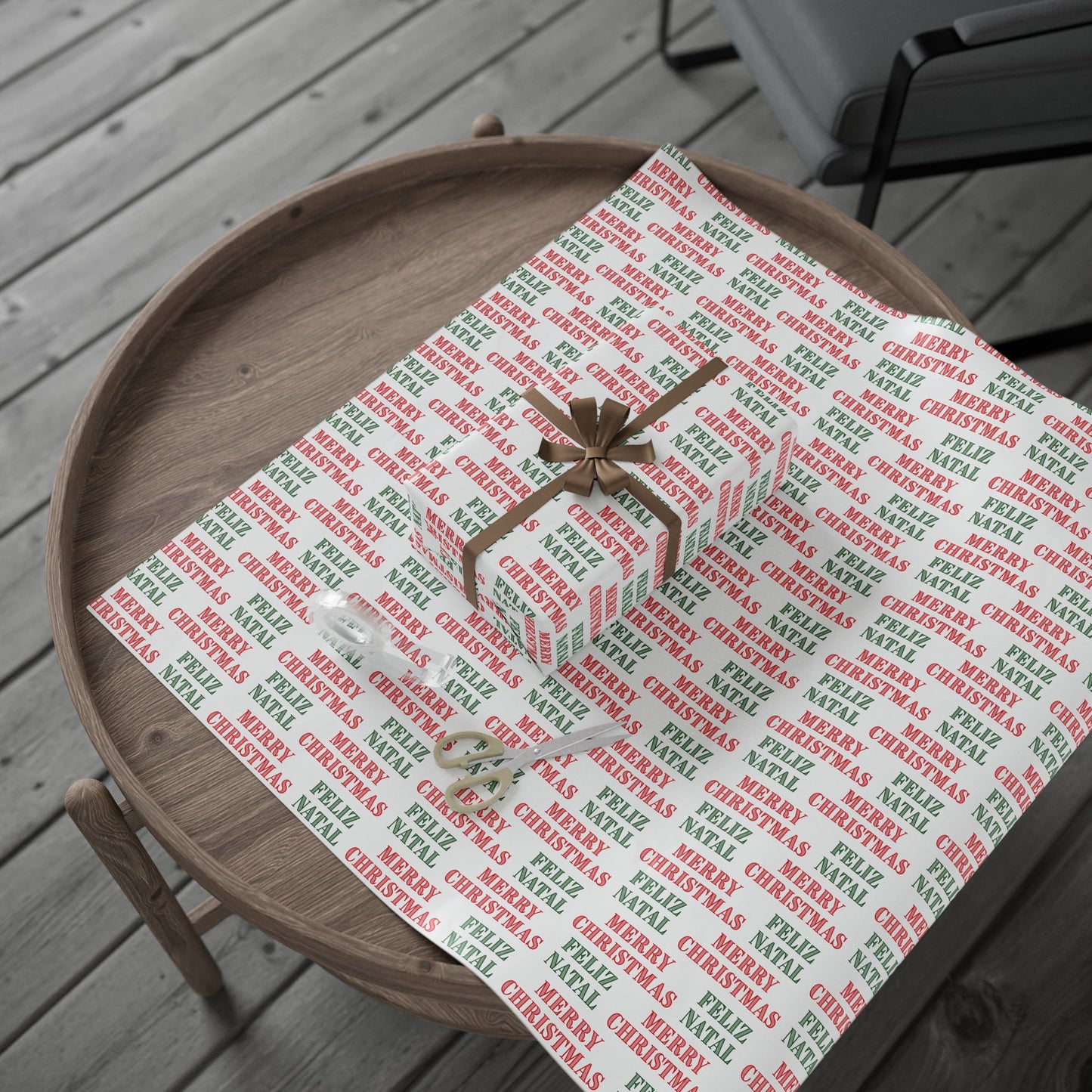 Feliz Natal Wrapping Paper