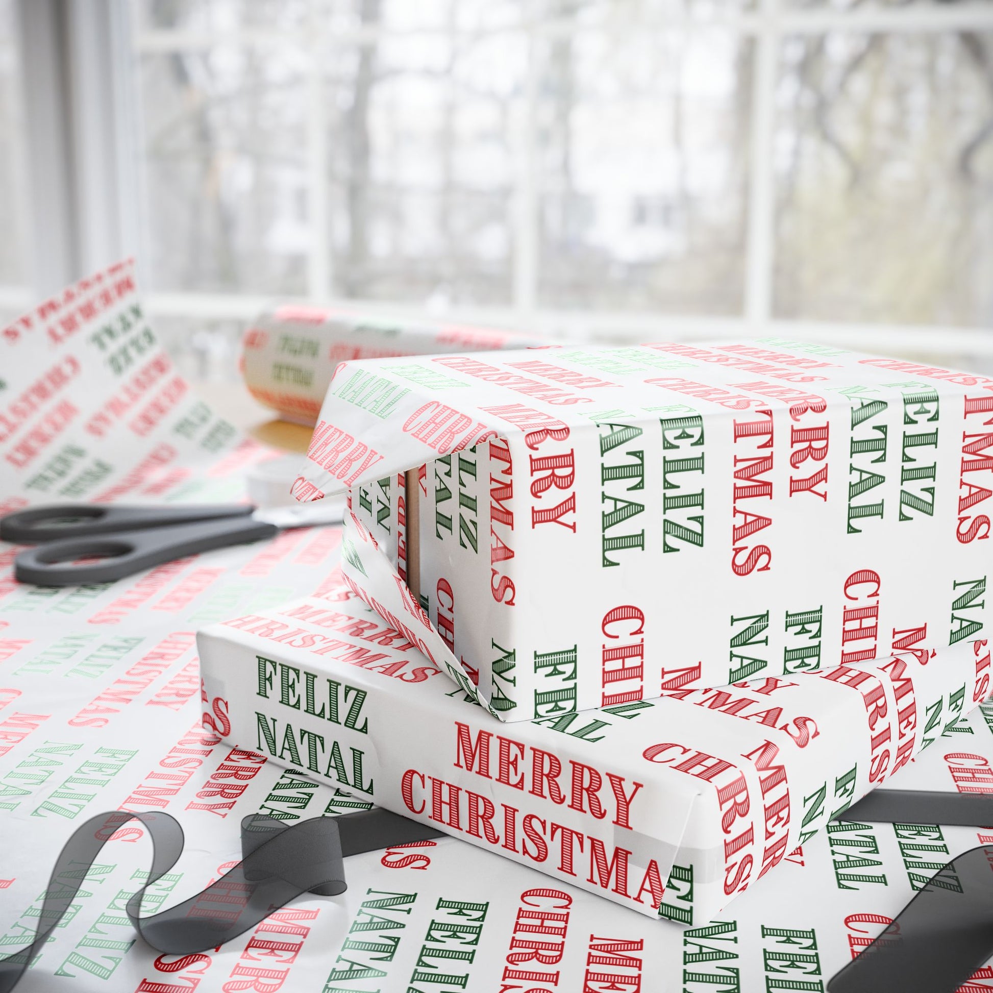 Feliz Natal Wrapping Paper