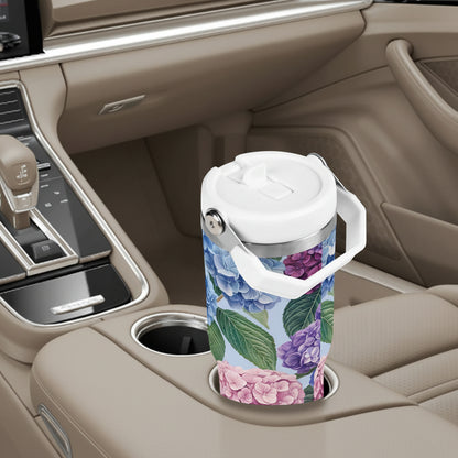 Hortencia Flip Straw Tumbler