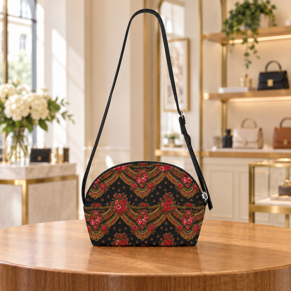 Lenco Preto Kids Shell purse