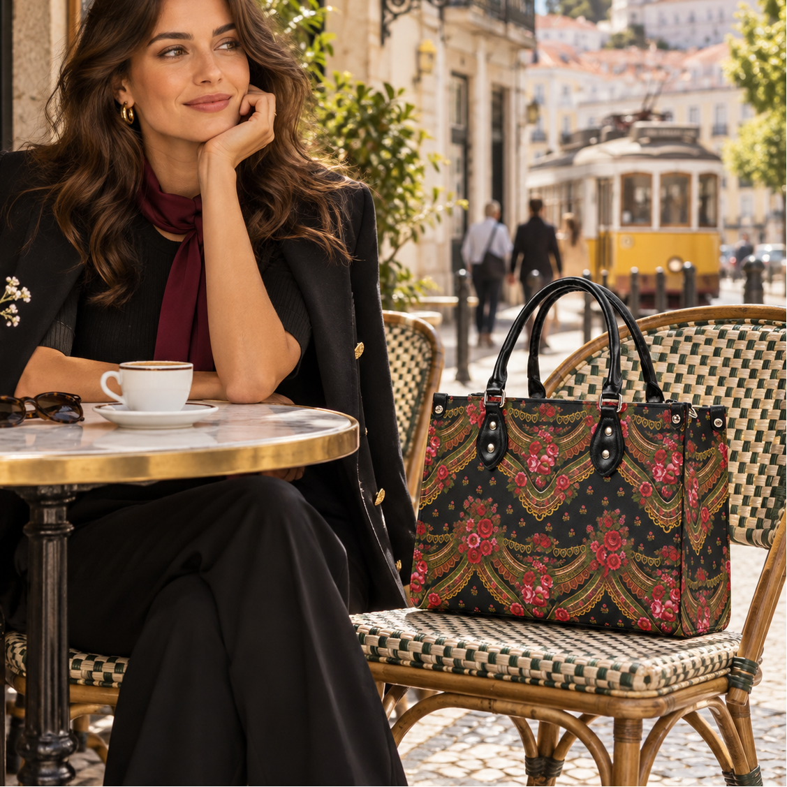 Lenco Preto Luxury Handbag