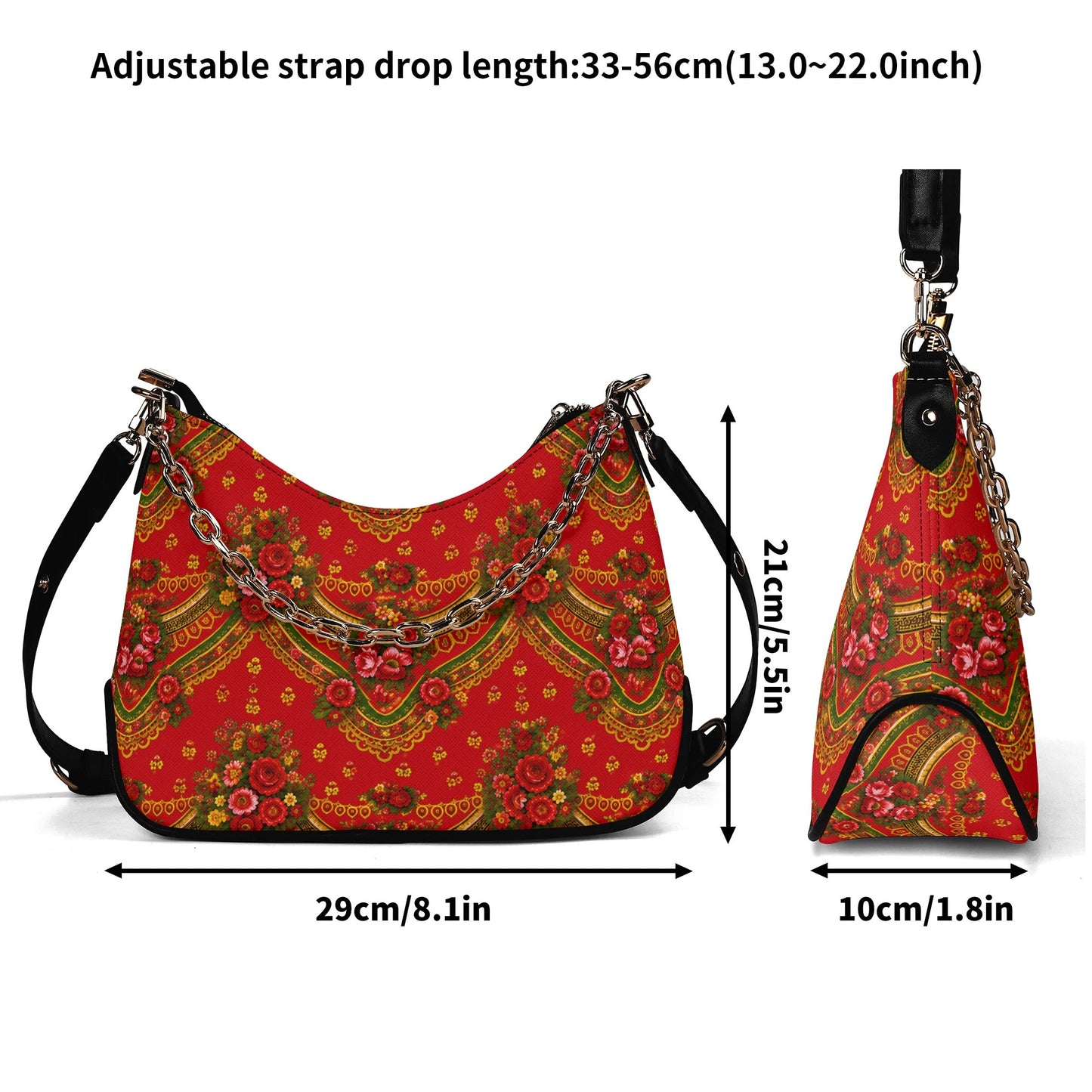 Lenco Vermelho Shoulder Bag
