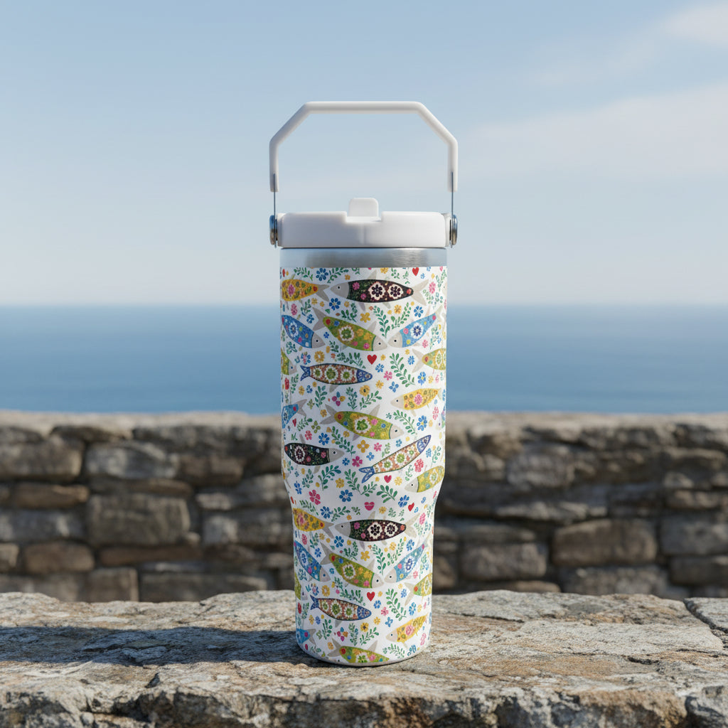 Lisboa Flip Straw Tumbler