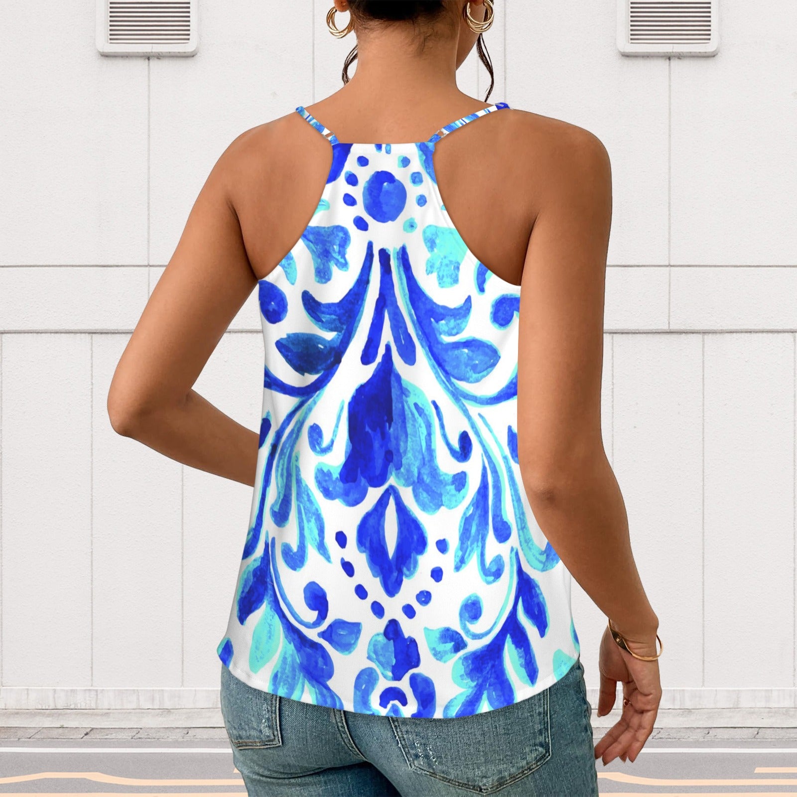 Ondas V-Neck Tank Top