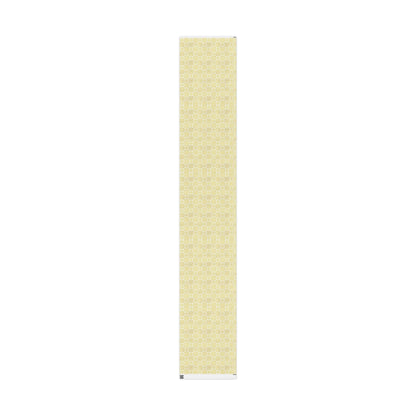 gold and white portuguese tile wrapping paper