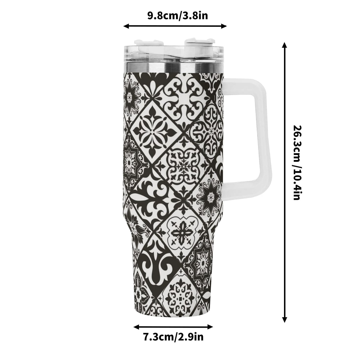 Preto 40oz Stainless Steel Tumbler