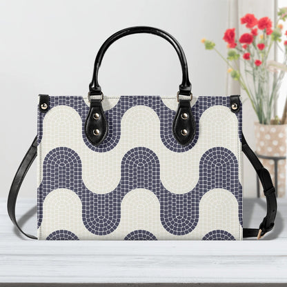 Rossio tile handbag faux leather