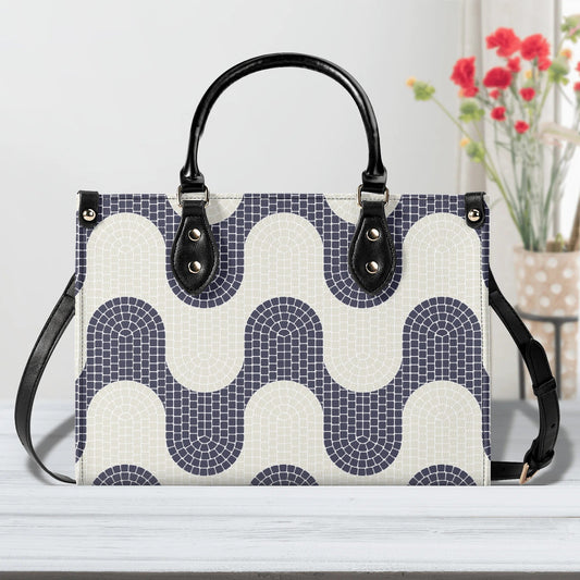 Rossio tile handbag faux leather