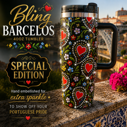 Special Edition: Bling Barcelos Tumbler 40oz