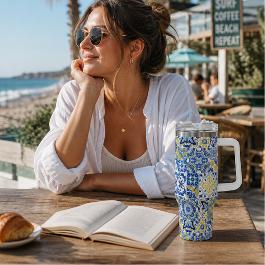 Tradicional 40oz Stainless Steel Tumbler