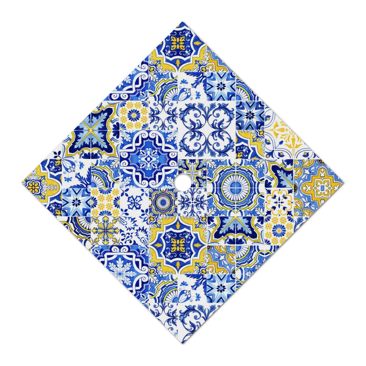 Tradicional azulejo Graduation Cap topper