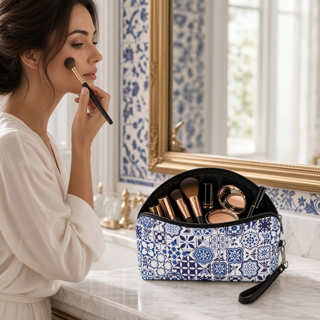 Azul Makeup Bag