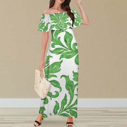 Verdanca Off-shoulder Maxi Dress