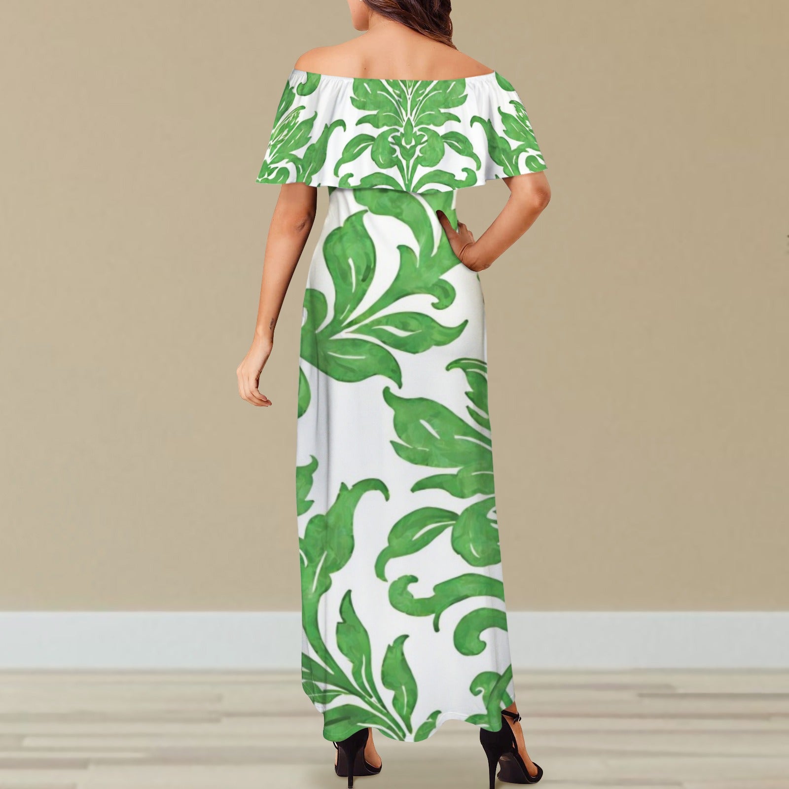Verdanca Off-shoulder Maxi Dress