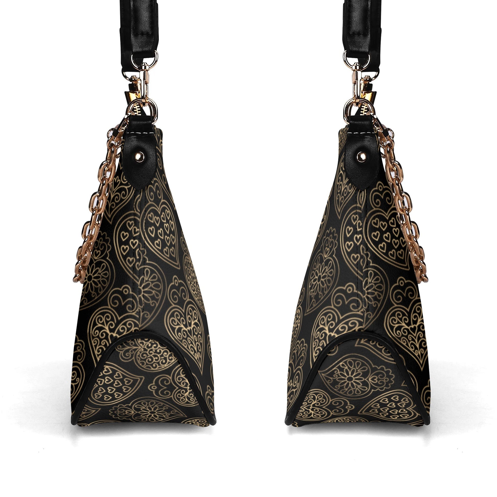 Viana Faux Leather Shoulder Bag