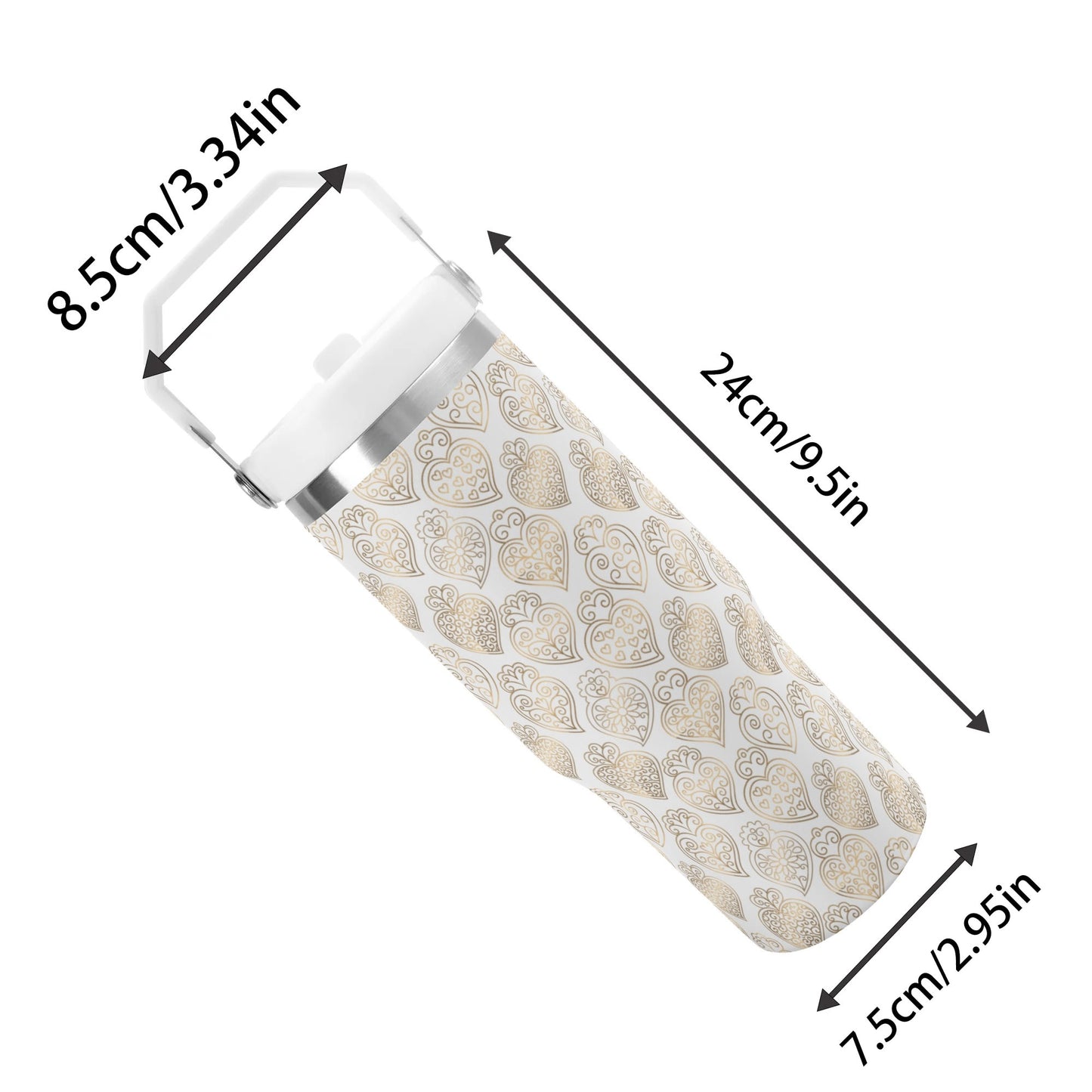 Viana Flip Straw Tumbler