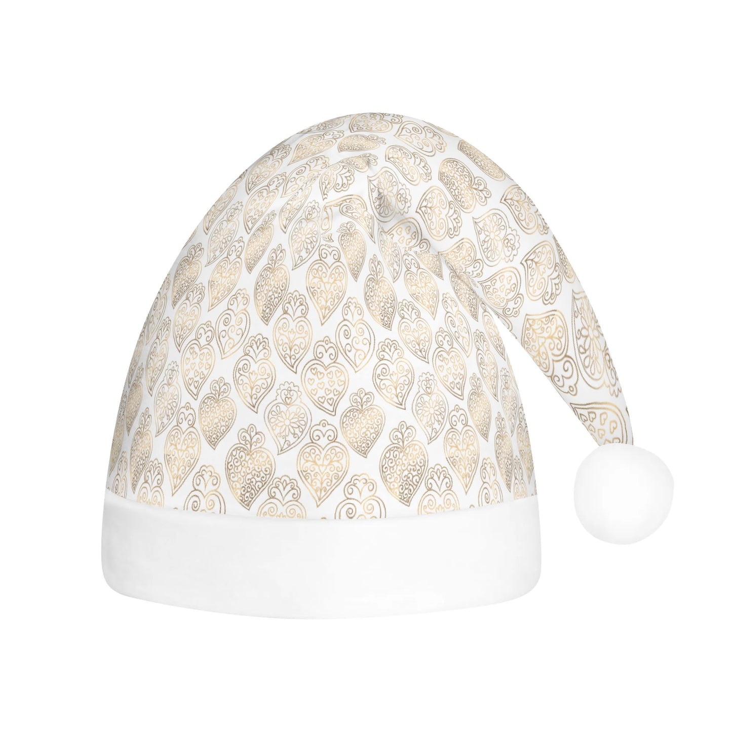 Viana Heart Santa Hat