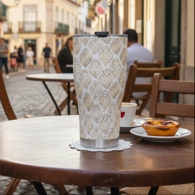 Viana (White) 30oz Tumbler