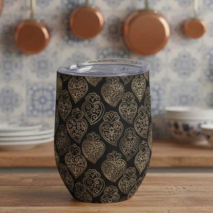 Viana Wine Tumbler (Black)4