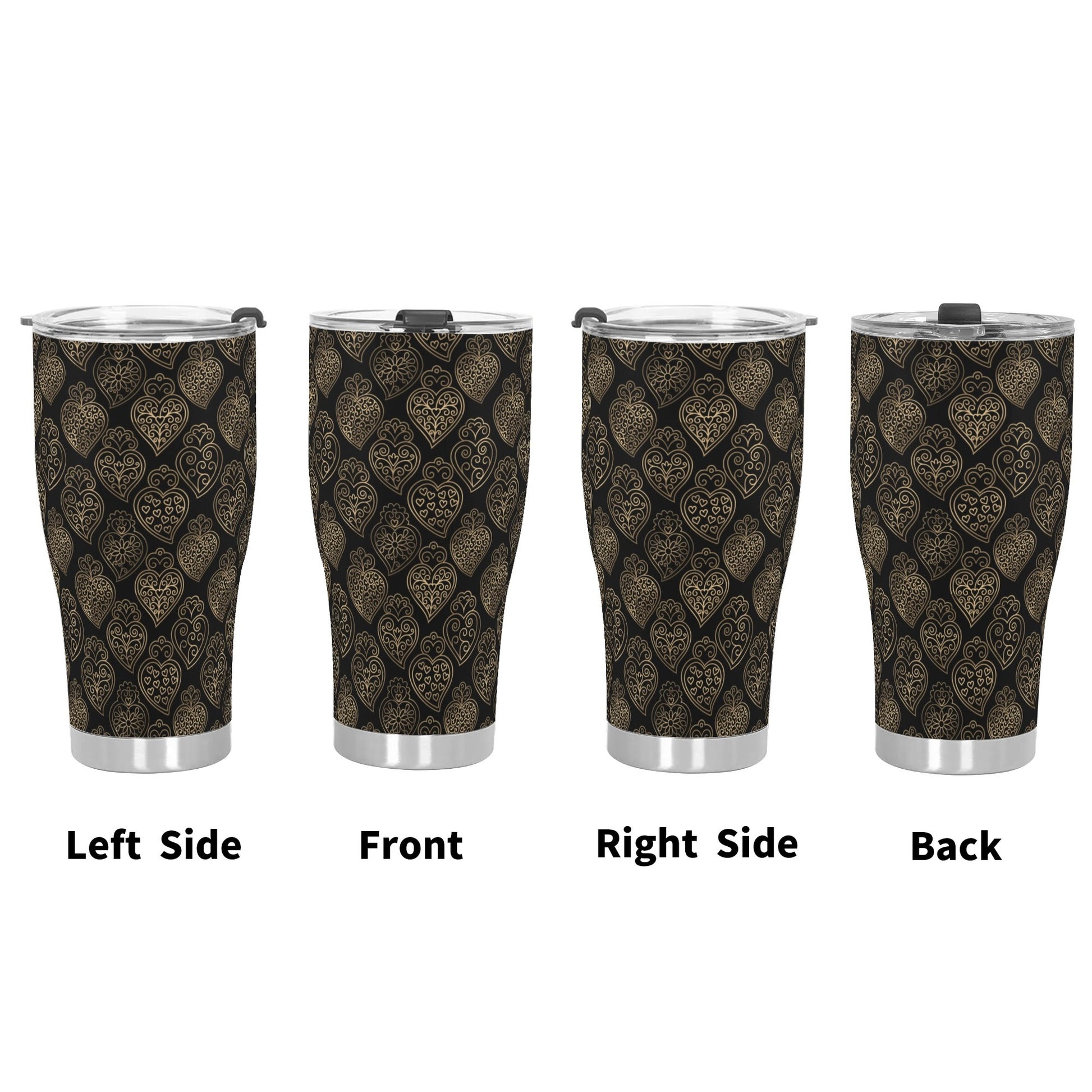 Viana black 30oz tumbler