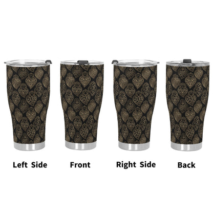 Viana black 30oz tumbler
