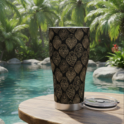 Viana black 30oz tumbler