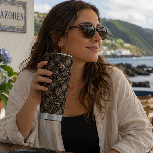 Viana black 30oz tumbler