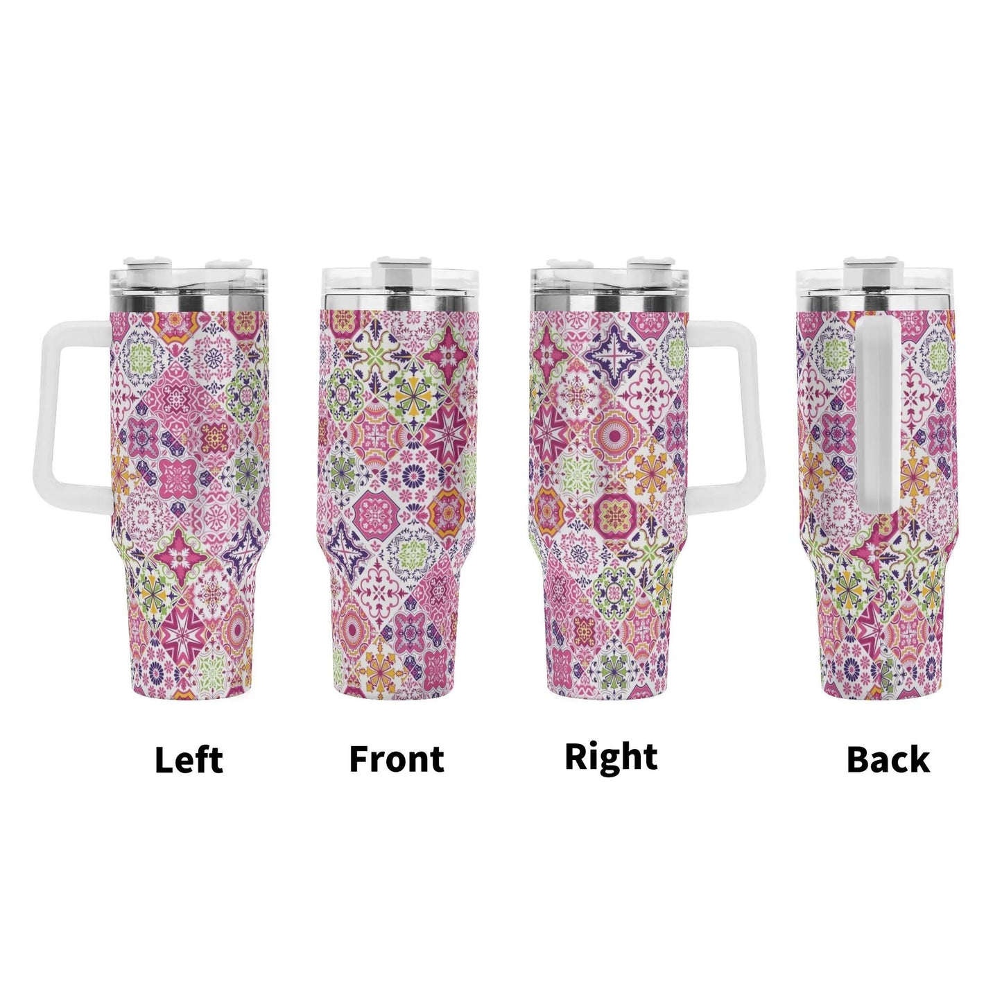 Cora 40oz Stainless Steel Tumbler