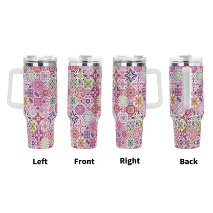 Cora 40oz Stainless Steel Tumbler