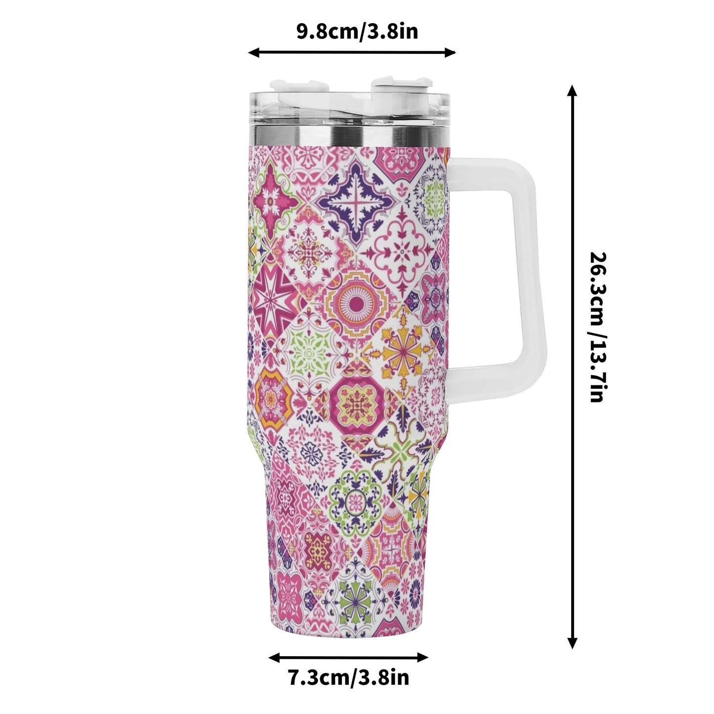 Cora 40oz Stainless Steel Tumbler