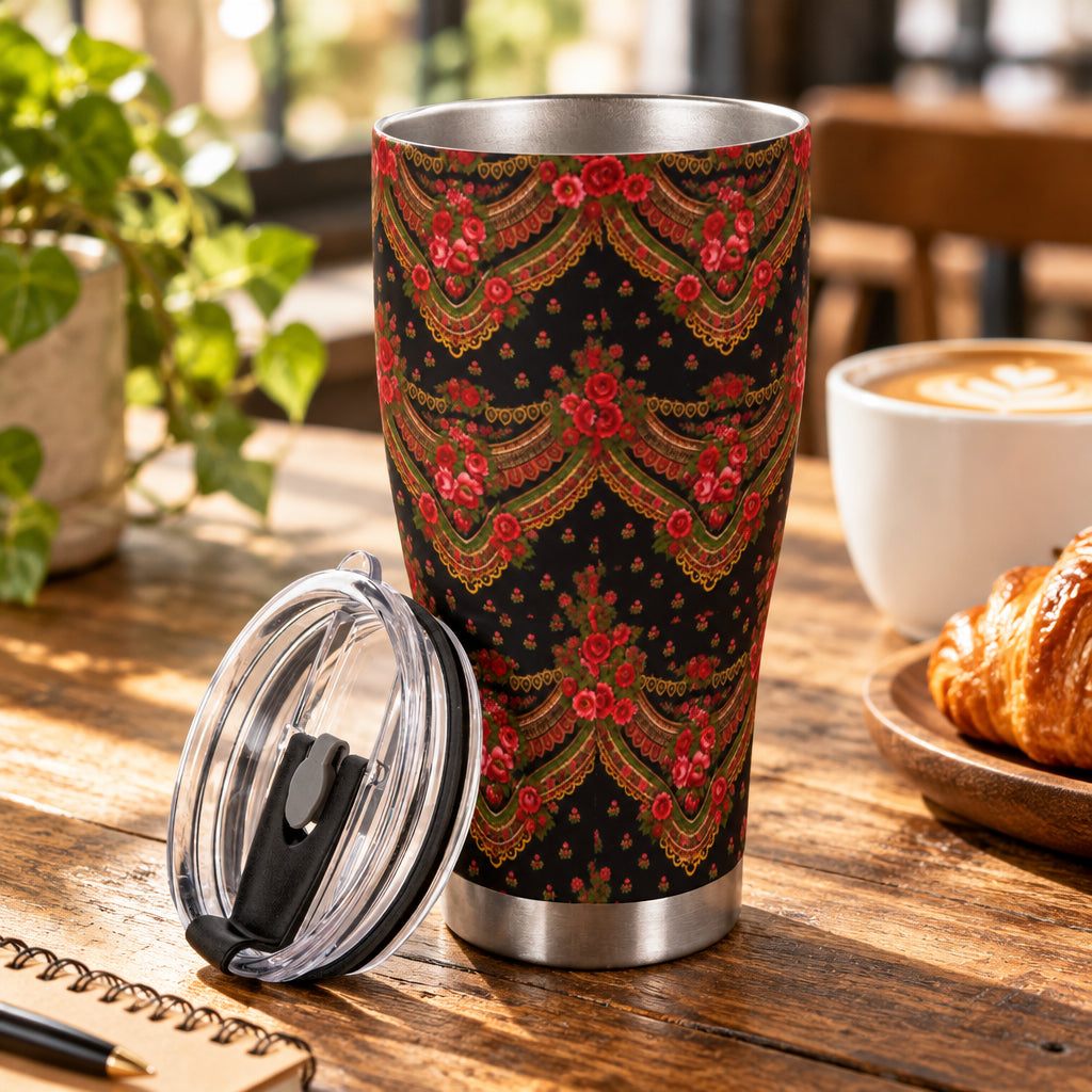 lenco preto 20oz tumbler