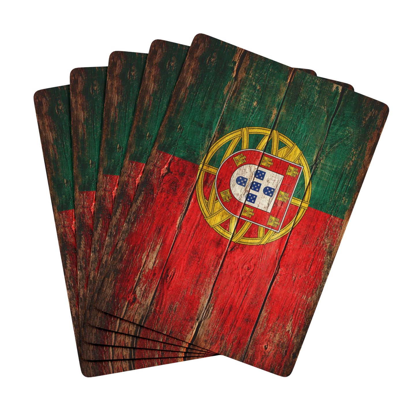 portuguese flag playing cards