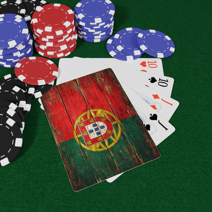 portuguese flag playing cards