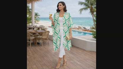 Aurea Chiffon Kimono