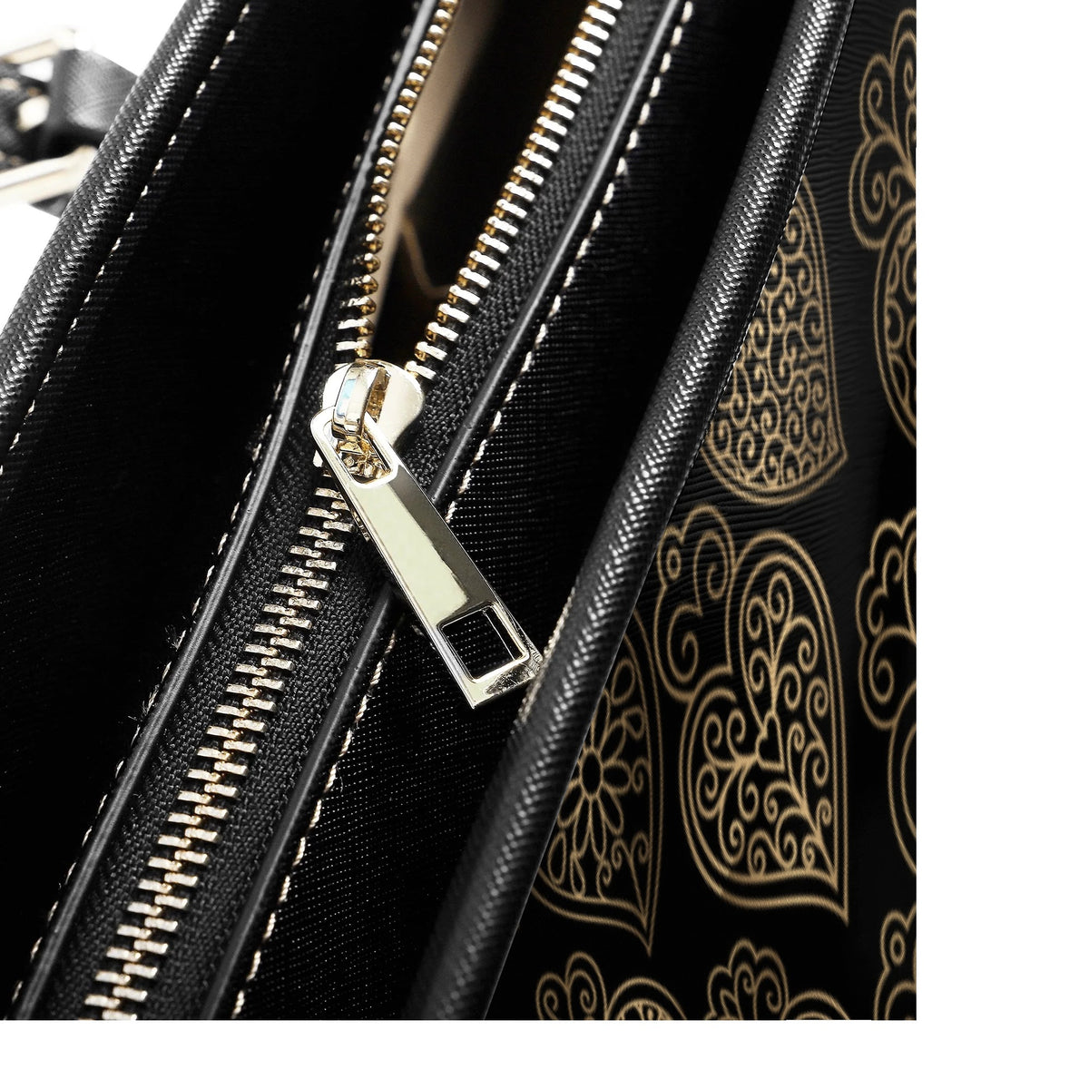 viana tote bag zipper